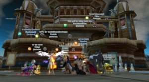 Some guildies having fun at the castle